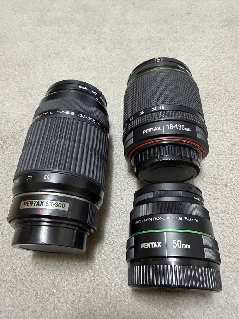 PENTAX K-5 II s ➕ズームレンズ、単焦点レンズ等多数