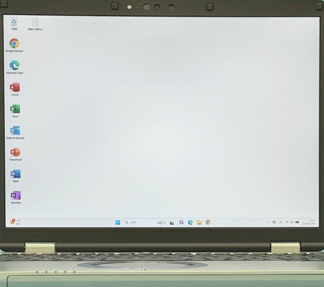 126良品 レッツノート CF-SR4 i5 第13世代 16GB office