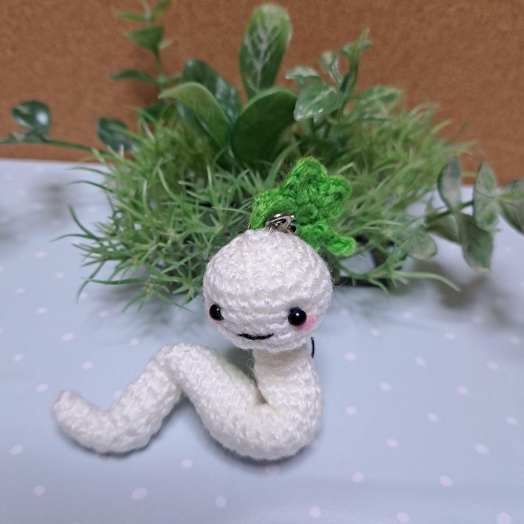 ❣️置き物タイプ♡ヘビあみぐるみセット(* ᴗ͈ˬᴗ͈)”