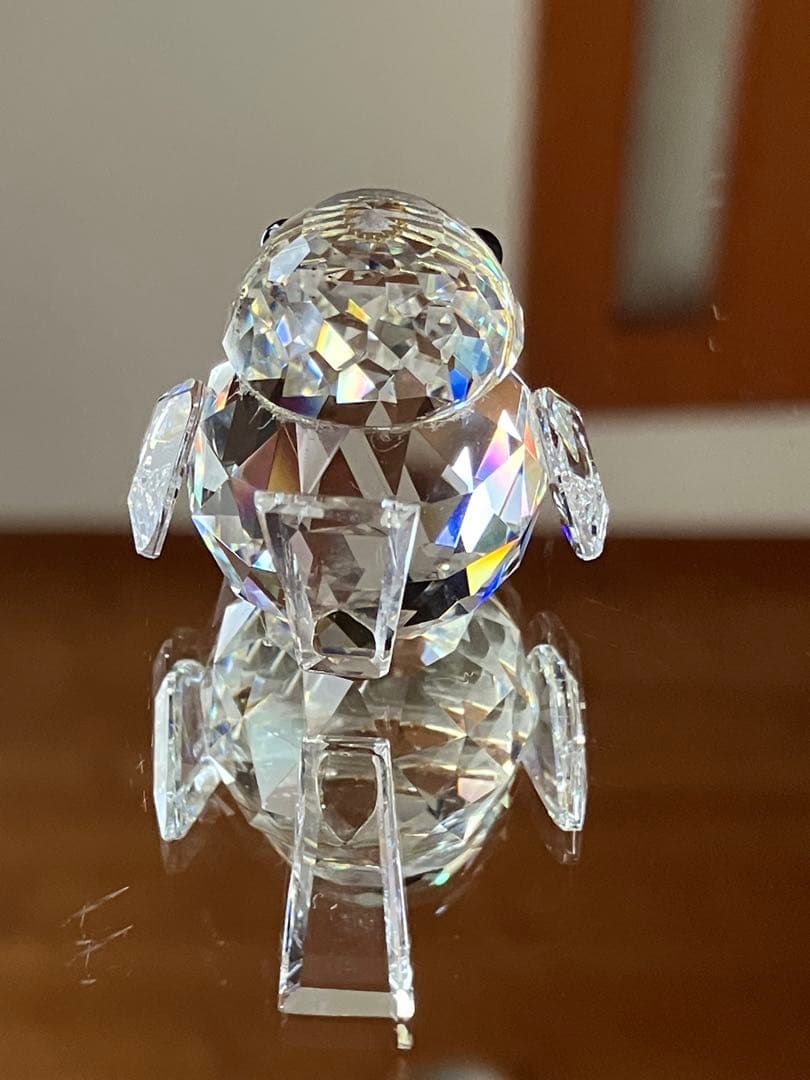 SWAROVSKI スワロフスキー 1988年 廃盤品 置物 鳥 スズメ 希少
