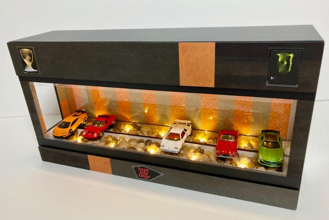 1/64〜1/24可・テラコッタ＆ストーン・ディスプレーBOX/ネオジオラマ