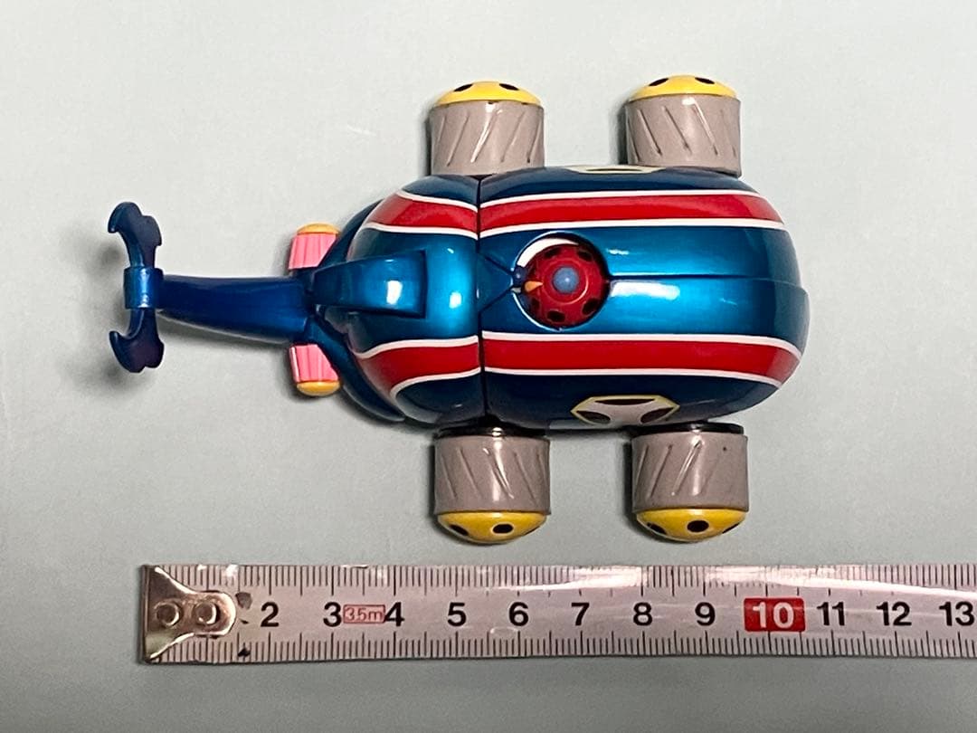 ユニファイブ　タイムボカン　メカブトン　超真合金　グリップ　合金