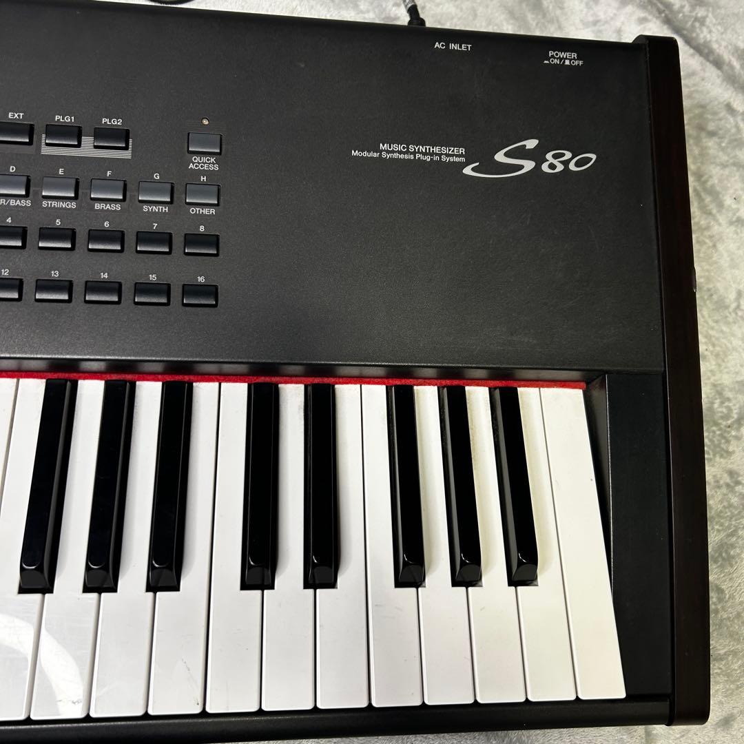 【美品・動作良好】YAMAHA S80 88鍵 ピアノタッチ シンセサイザー