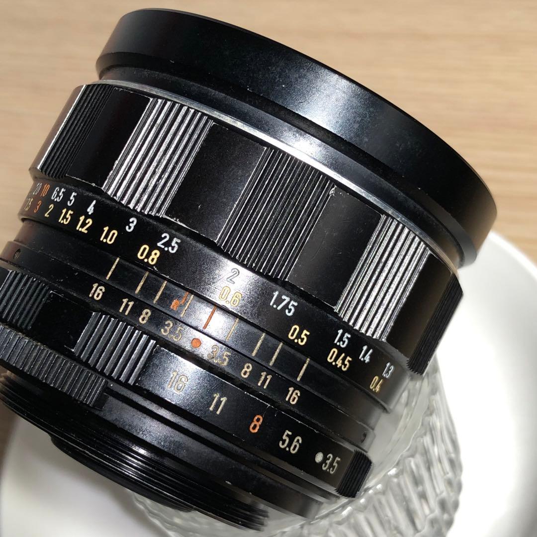 前期型　SUPER TAKUMAR 28mm f3.5 径58 m42マウント