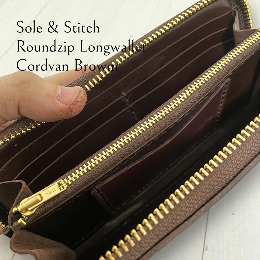 Sole&Stitch◆靴屋が作る革小物◆ 新喜皮／ラウンドジップウォレット