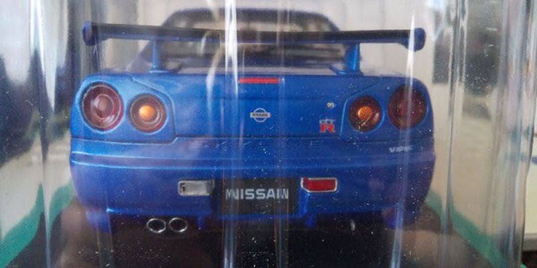 1/18　国産名車コレクション NISSAN SKYLINE GT-R R34