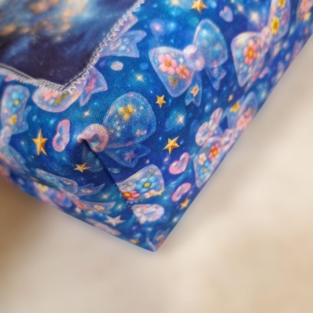 ねこパネル生地　ハンドメイド　ミニバック