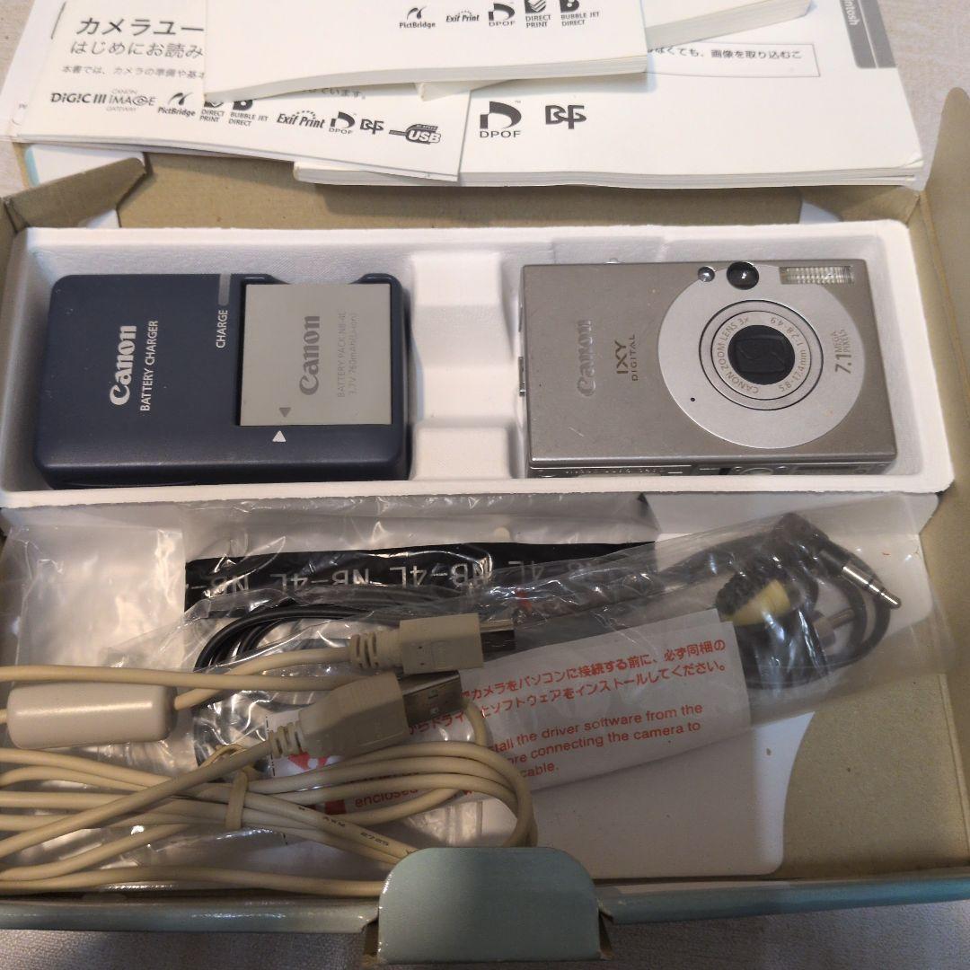 Canon IXY DIGITAL 10 本体と付属品 液晶良好