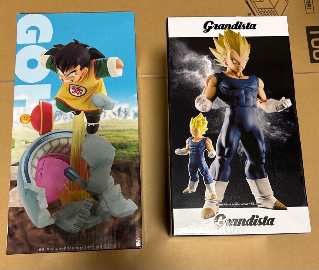 【未開封】ドラゴンボール　孫悟飯　ベジータ　フィギュア　2点セット