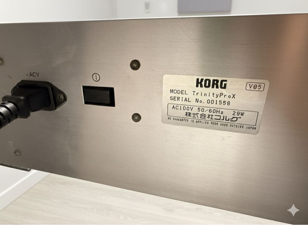 KORG コルグ　シンセサイザー　TrinityProX 88鍵盤　ピアノ鍵盤