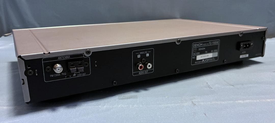 【動作OK 】AM/FMラジオチューナー　DENON　デノン　TU-1500AE