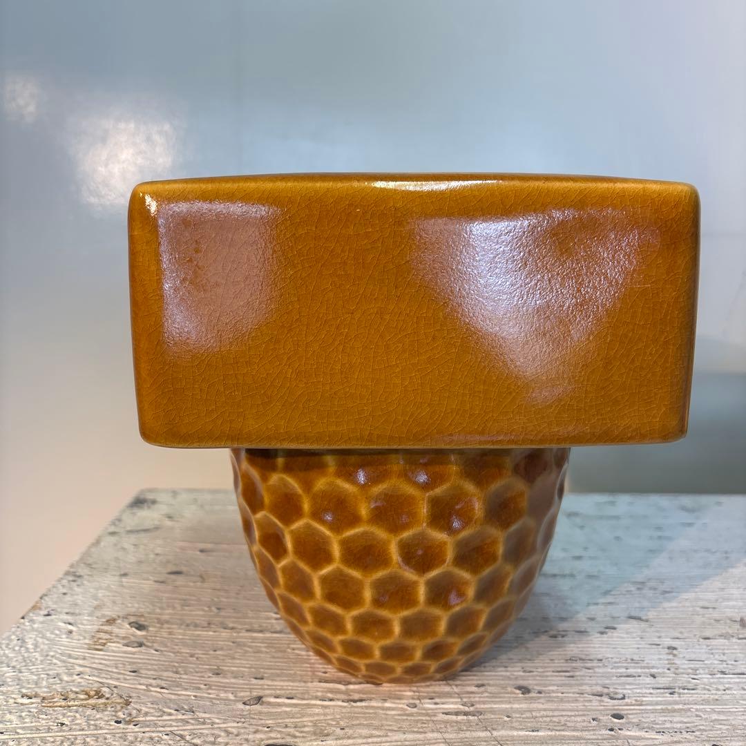 ● Beehive pot -Wood stand SET- No.0214