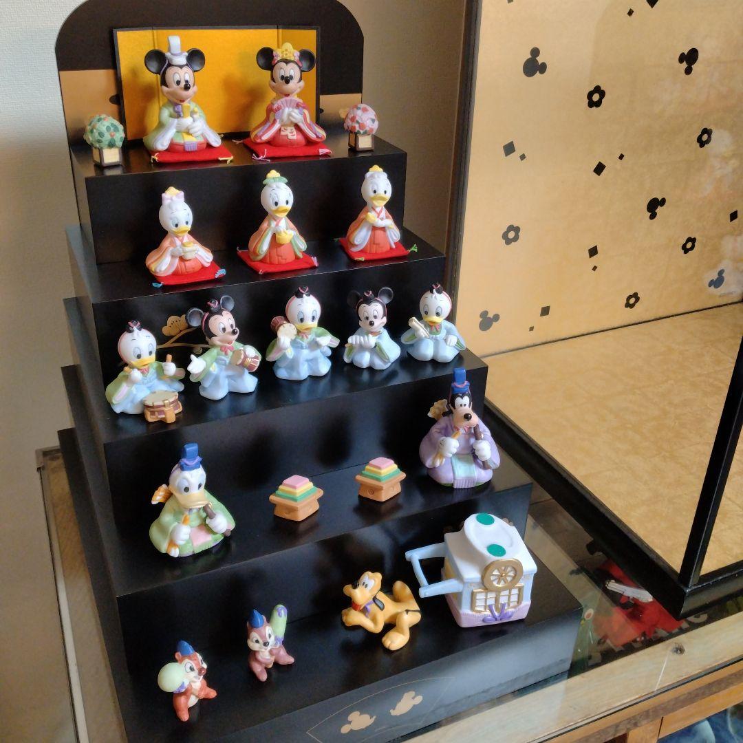 ✨️希少✨️美品✨️ディズニー 雛人形 五段飾り ガラスケース、箱付き ひな祭り