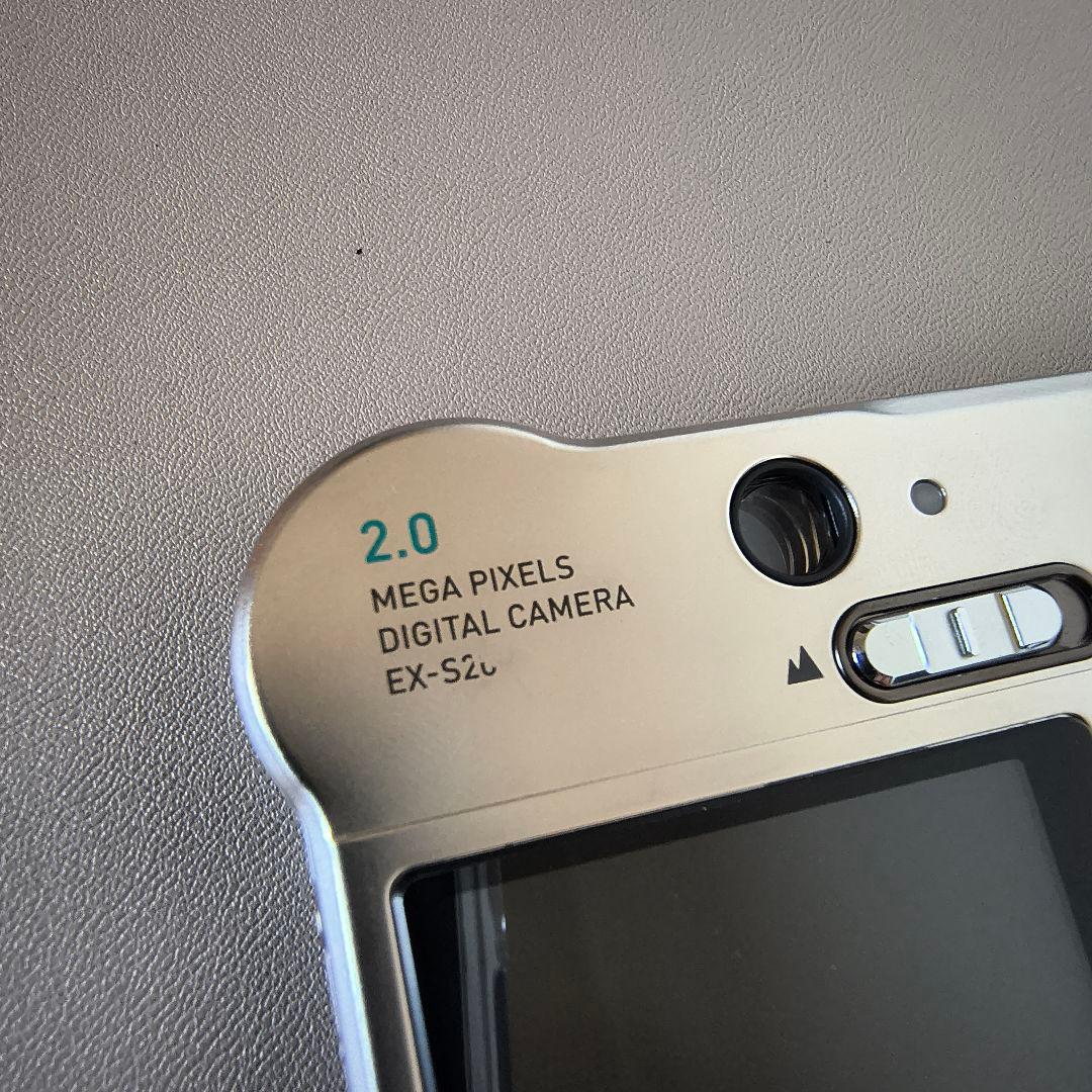 【極美品】CASIO exilim ex-s20レアなフジテレビ仕様、箱・付属付