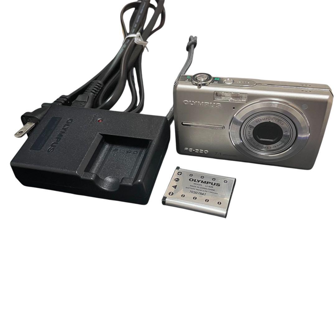 OLYMPUS FE-220 コンパクトデジタルカメラ