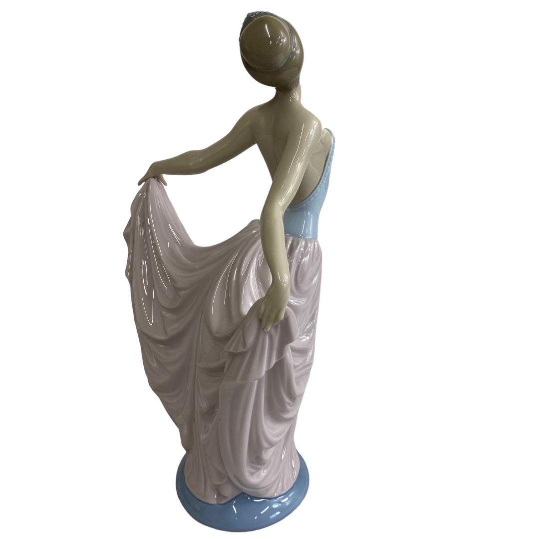 yj38 LLADRO リヤドロ 踊り 少女 陶器 置物