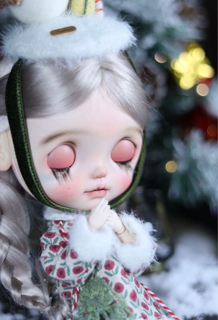 カスタムブライス 海外作家様 ふんわり 優しい 雪だるまちゃん フルセット