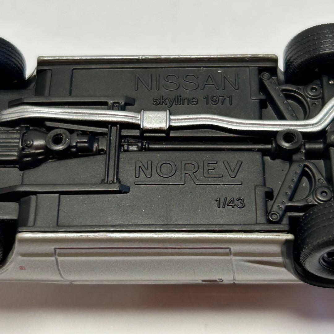 NOREV 1/43 ニッサン　スカイライン　1971