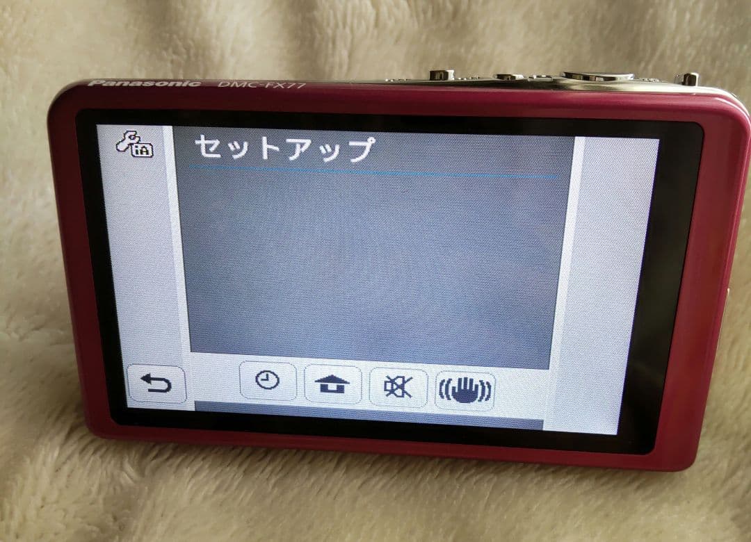 【美品】Panasonic LUMIX DMC-FX77 ピンク デジカメ箱付き