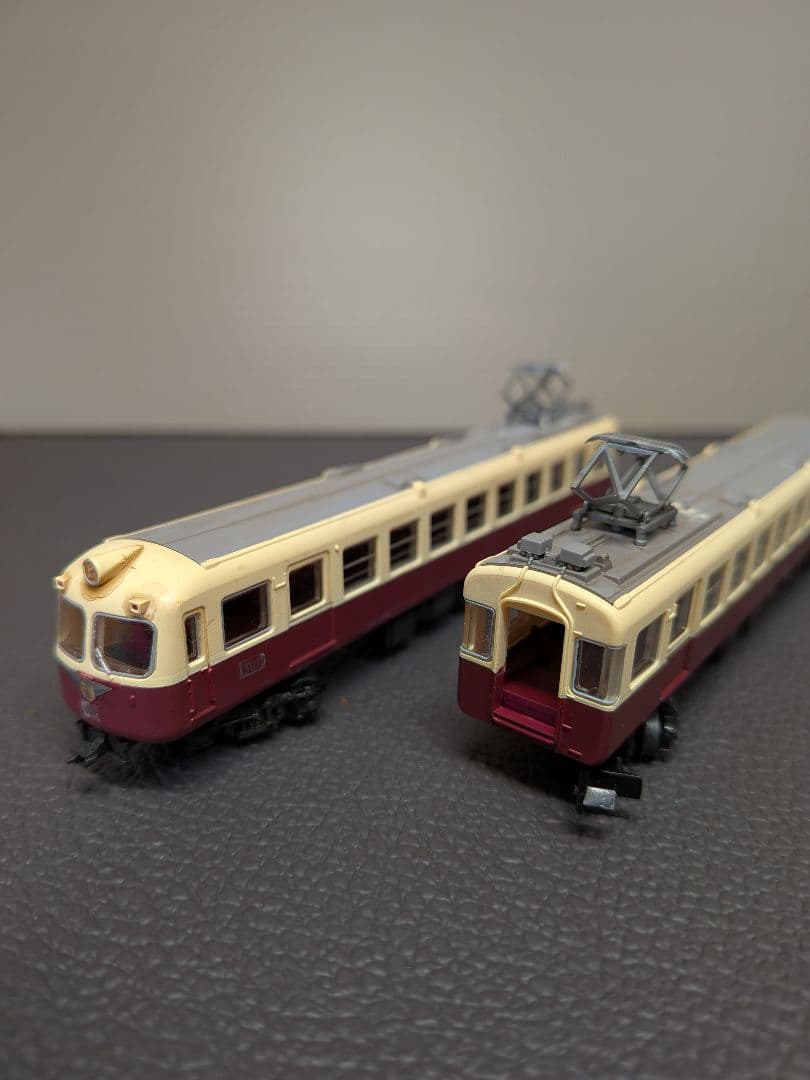 No.66鉄道Nゲージジオラマ車両、漁船、フィギュア付き