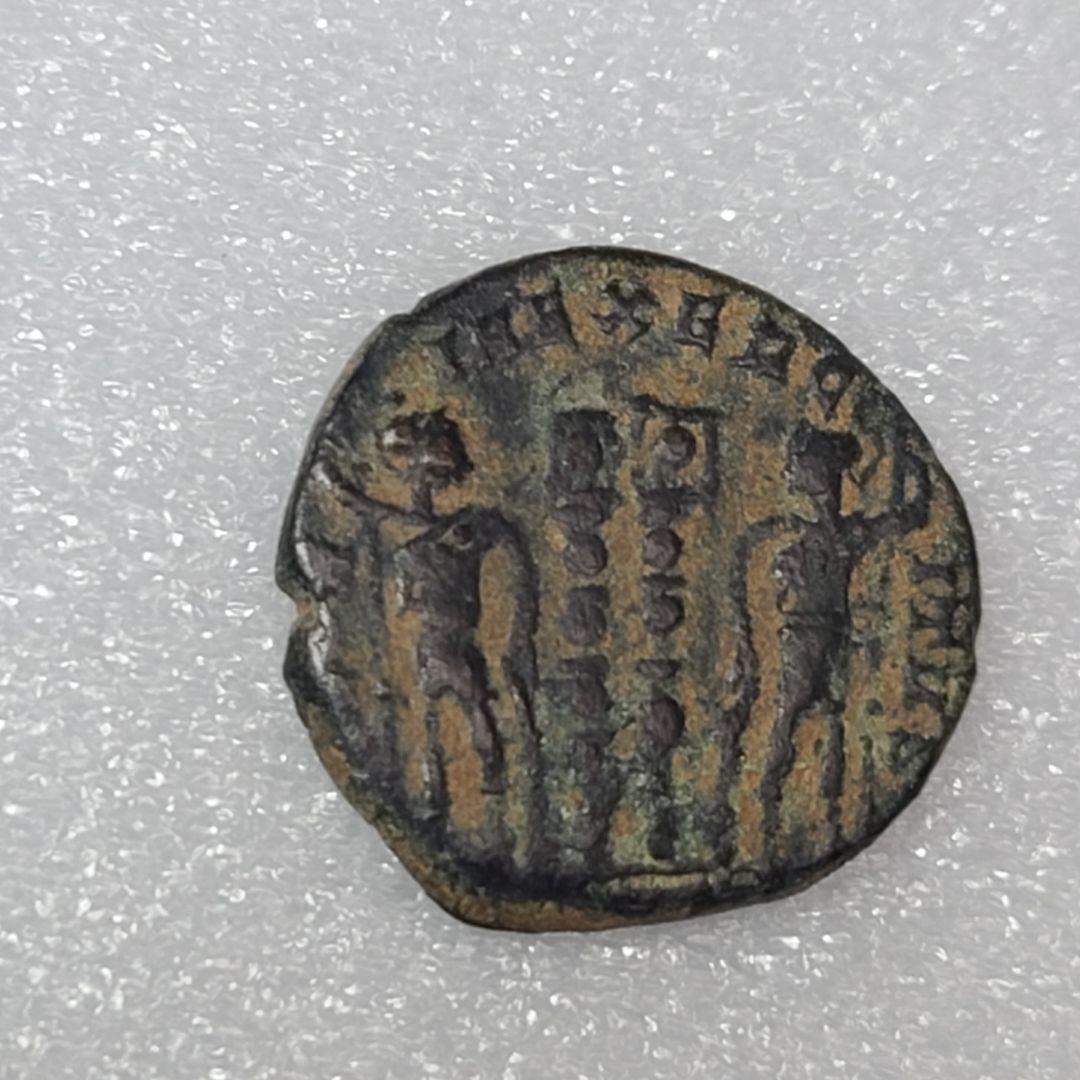 4364. 古代ローマ帝国　コンスタンティン時代　戦士の図像　