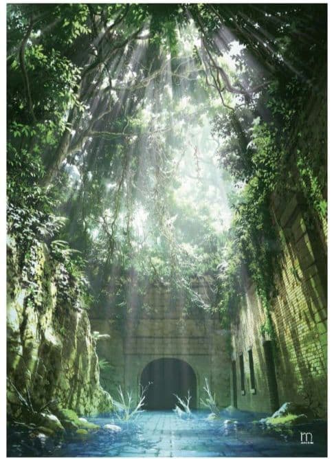 mocha 額装版A3クリアポスター(自然回帰)額縁付き