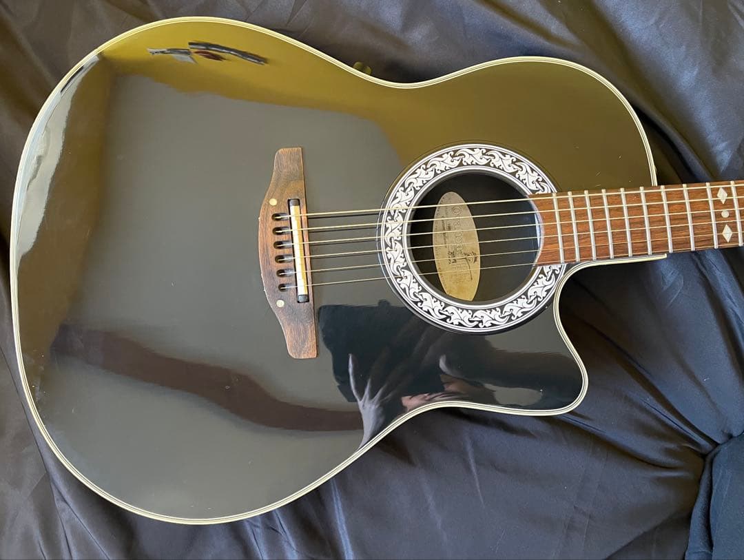 Ovation 1860 USAcustom Balladeer エレアコ完動品