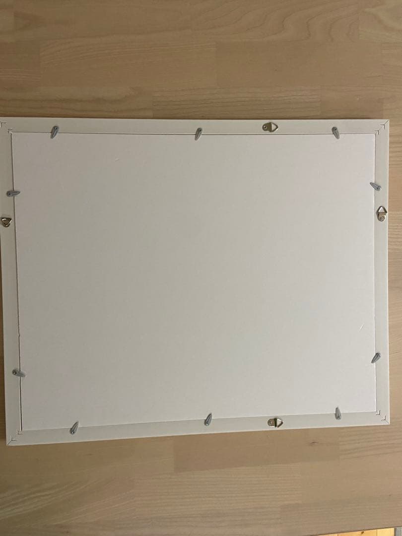 布の貼り絵　創作　額つき　ハンドメイド