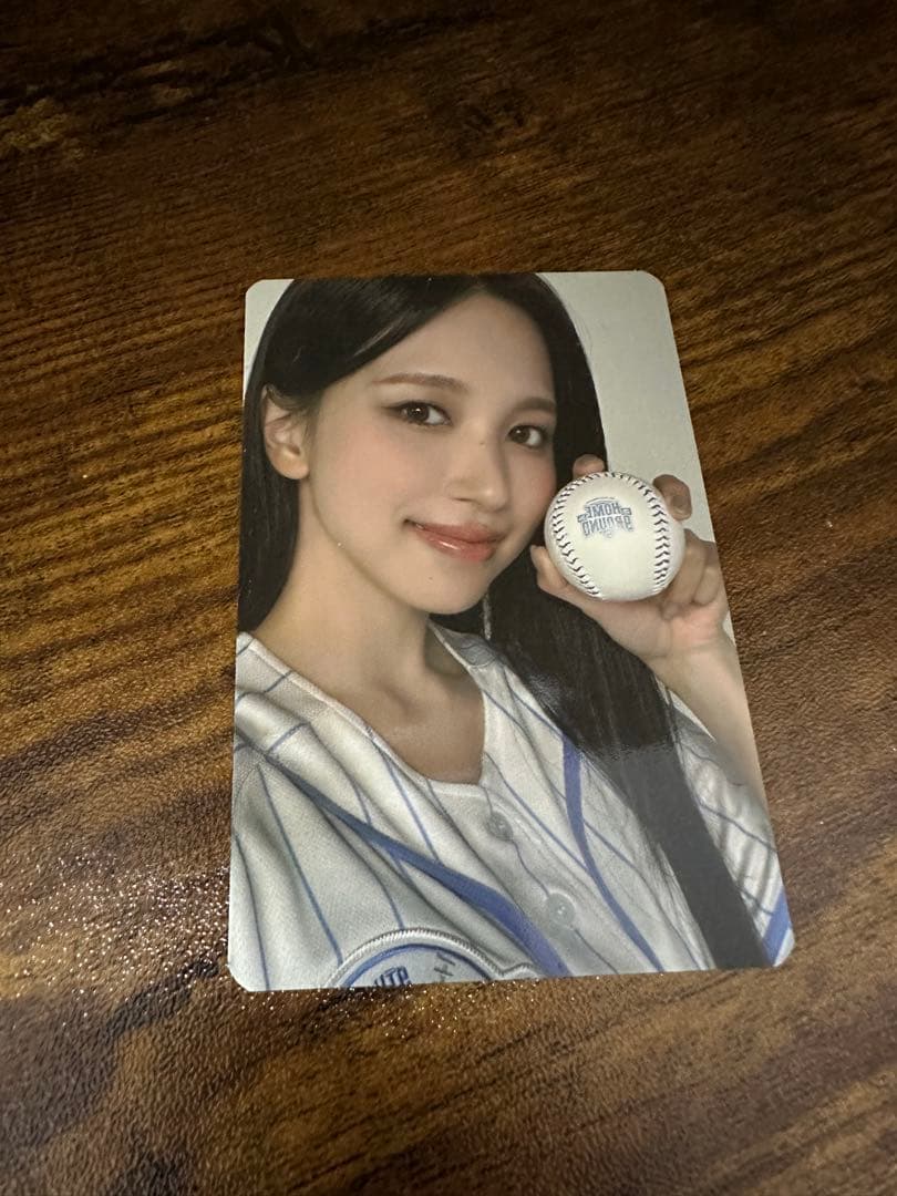 TWICE ミナ 9ROUND トレカ ベースボール