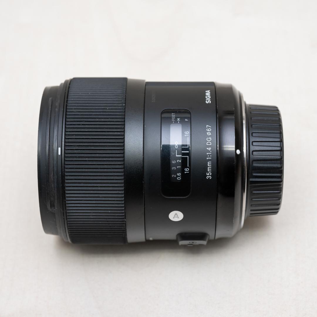 SIGMA 35mm F1.4 DG Art｜ニコンFマウント用 単焦点レンズ