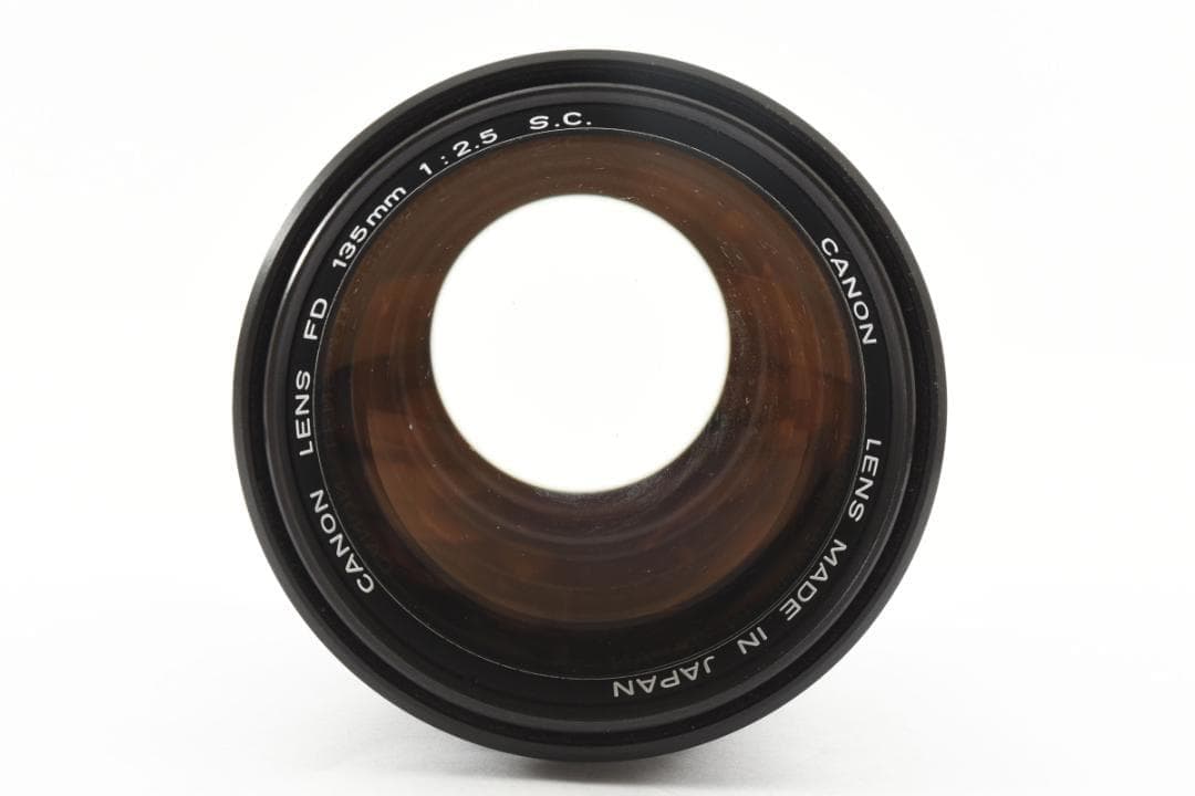 【名玉望遠】CANON FD 135mm F2.5 フィルター付 SO265