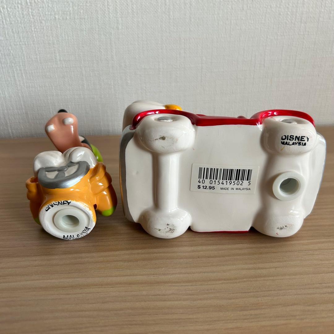 ディズニー　グーフィー　ソルト&ペッパー入れ　ヴィンテージ　当時物