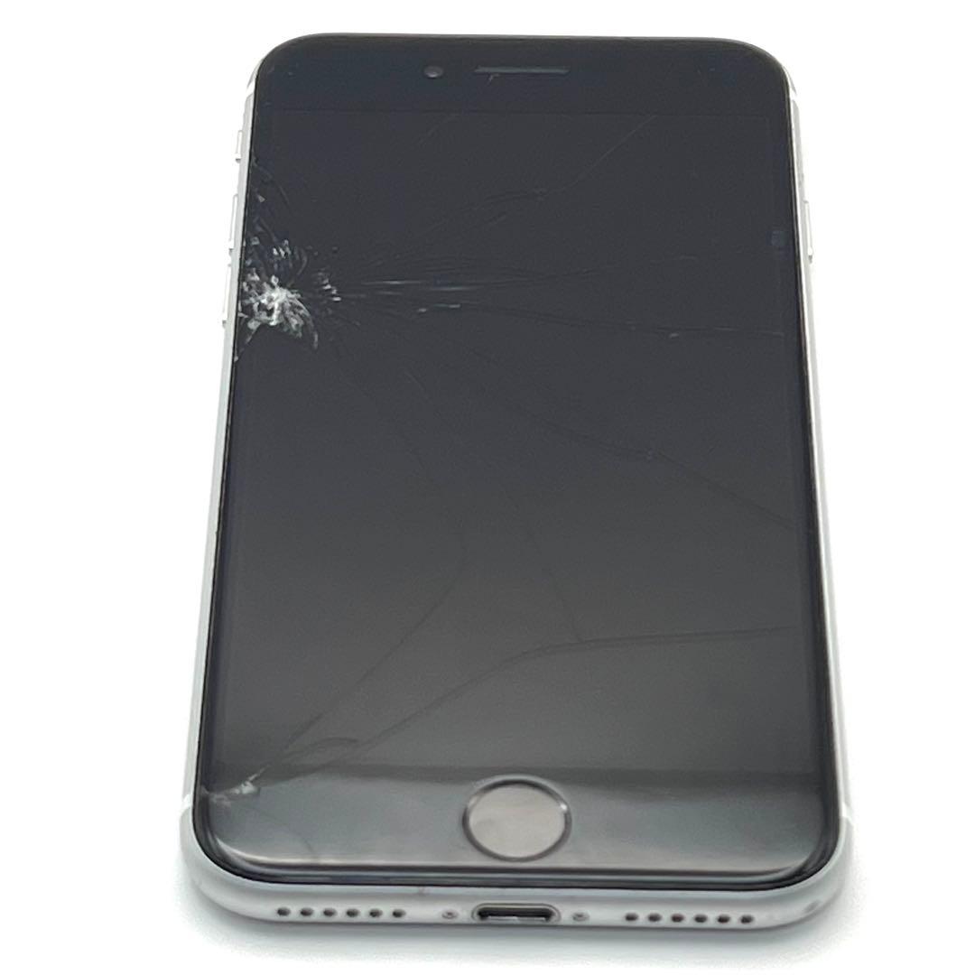【液晶難】Apple iPhone SE2 64GB シルバー MX9T2J/A