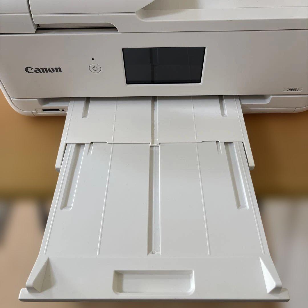 Canon TR9530 A3 インクジェットプリンター ホワイト 4412枚