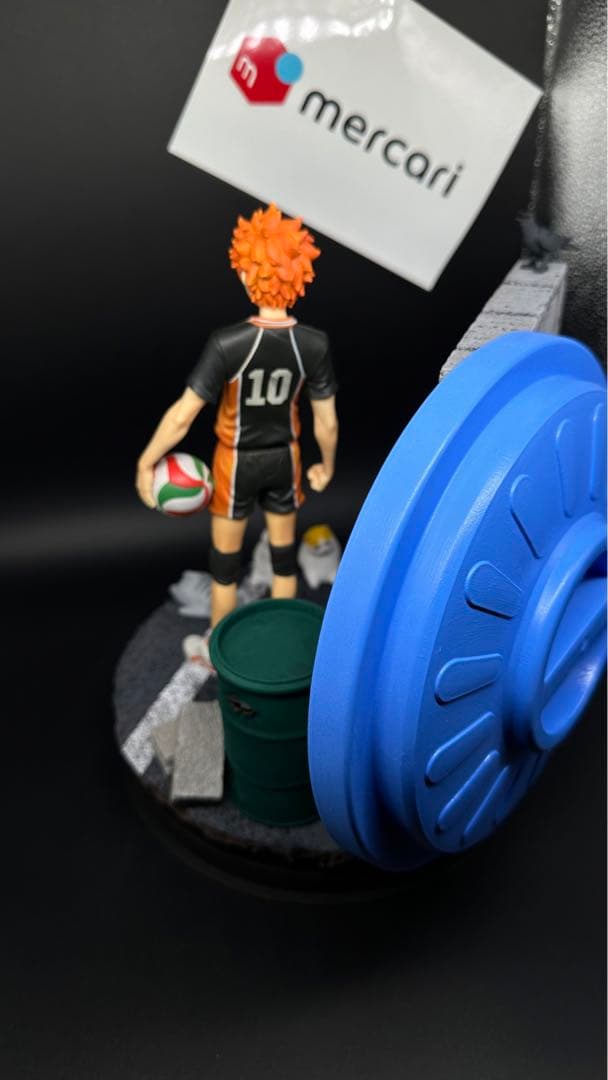 ハイキュー　日向　ゴミ捨て場の決戦　フィギュア　ジオラマ台座　メルカリ
