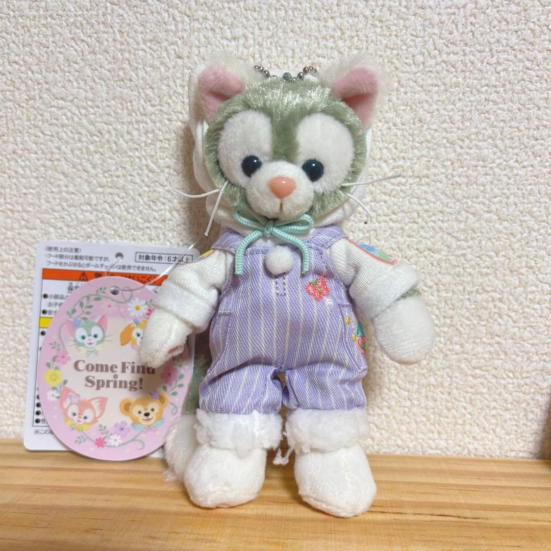 ジェラトーニ　カムファインドスプリング　ぬいぐるみ　バッジ　チャーム　イースター