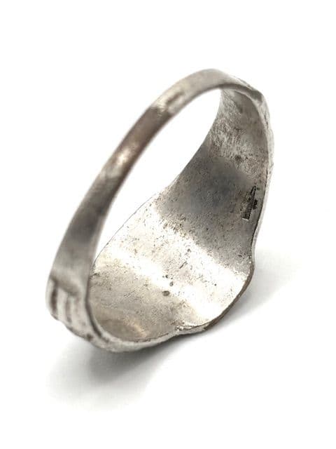 1941’s～★ドイツ国防軍陸軍★Skull Ring★シルバー鍍金