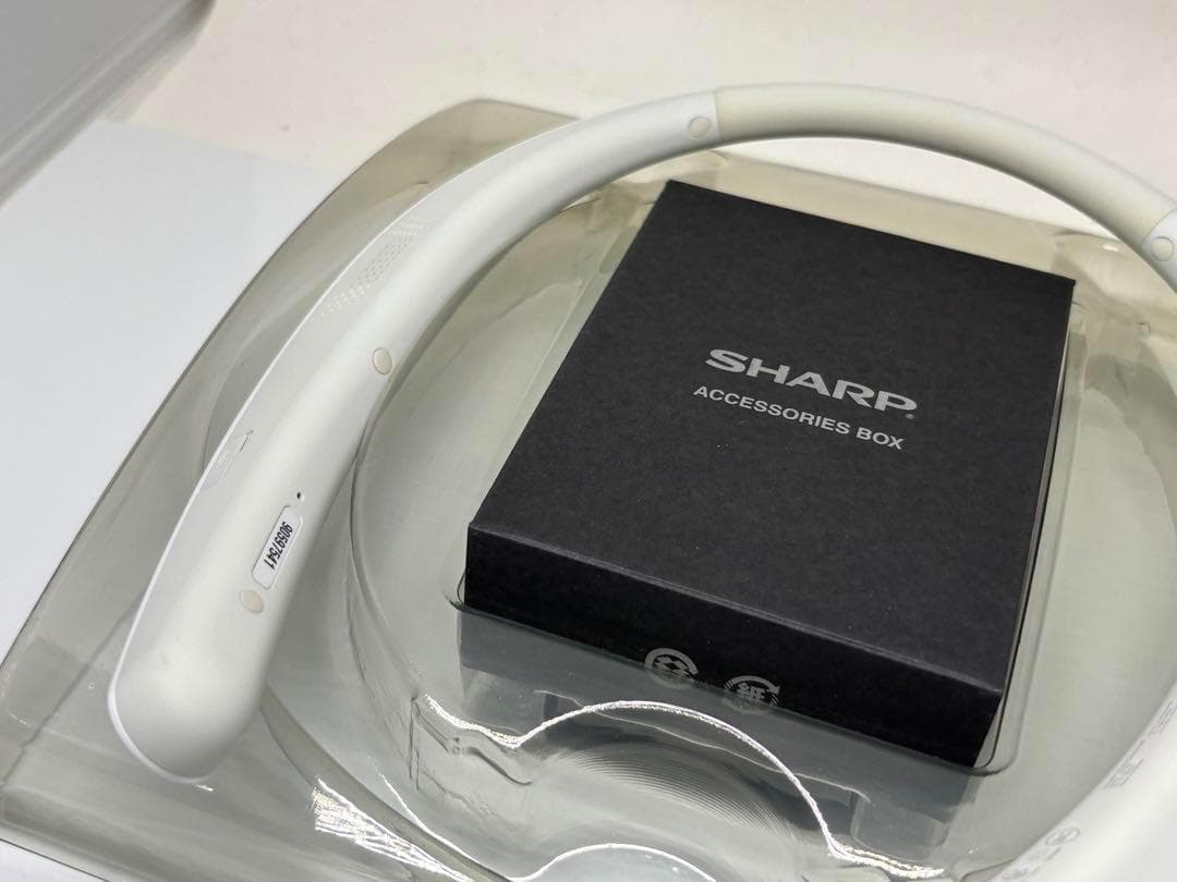 SHARP ネックスピーカー AN-SS1 ホワイト Bluetooth接続