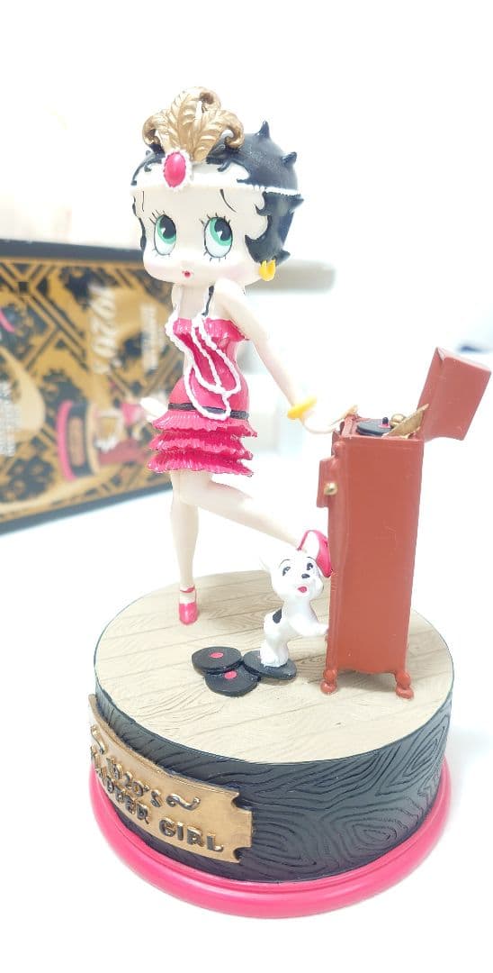ベティちゃん オルゴール 1920's 箱付