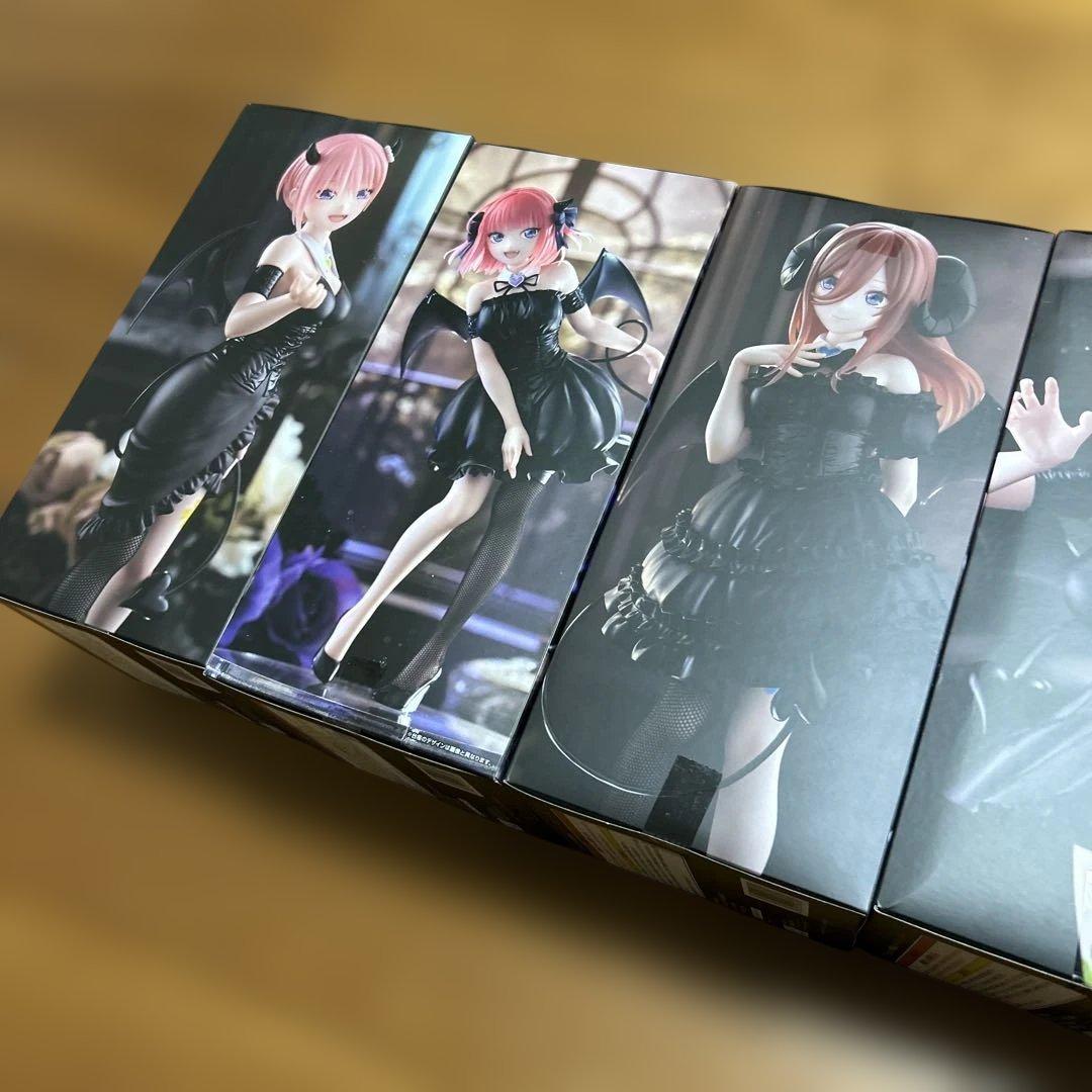五等分の花嫁BiCute Dark Figure フィギュア5体セット
