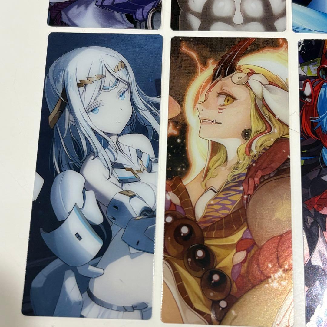 FGO 最終再臨展 編成画面風カード 9種 まとめ売り バーサーカー アーチャー