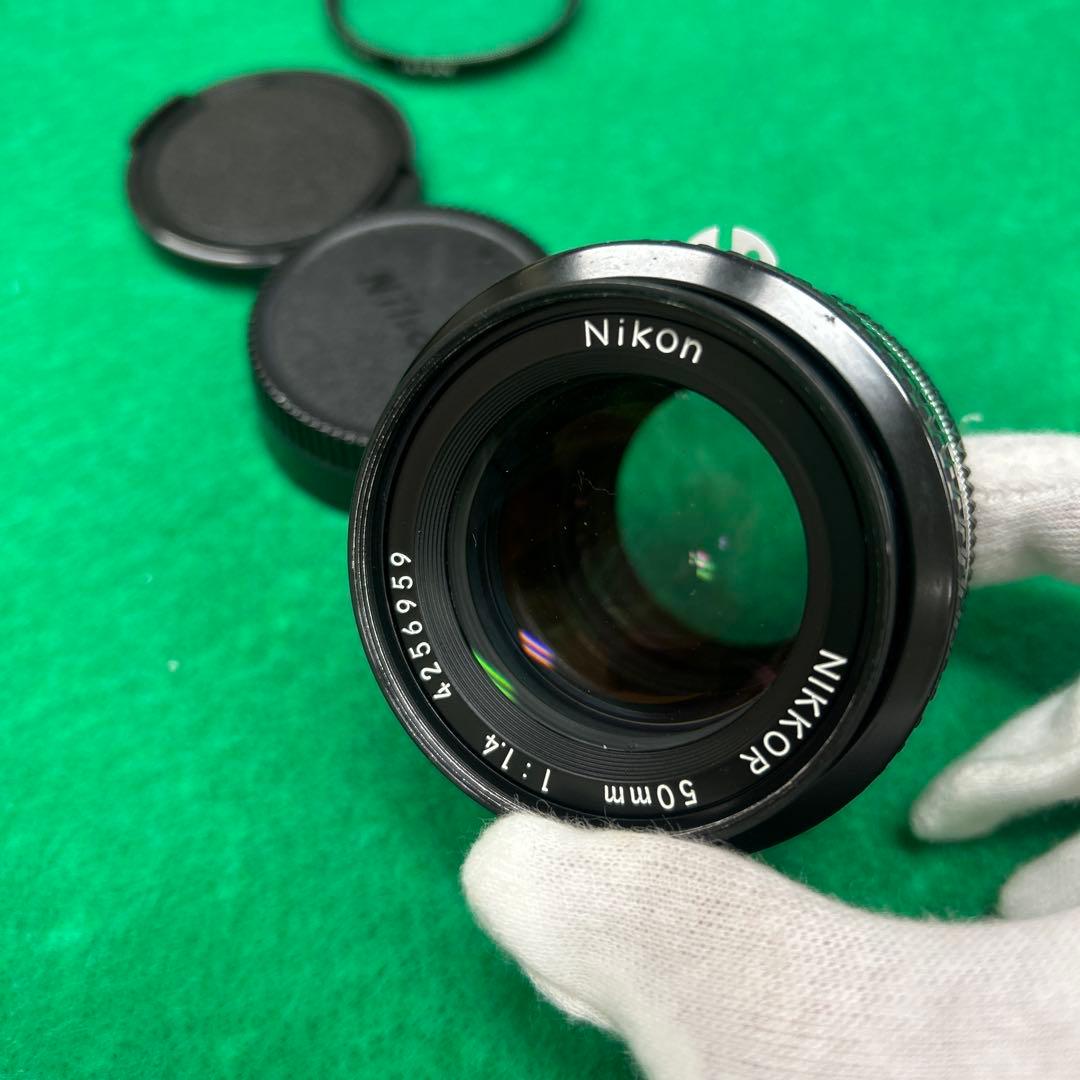 Ai NIKKOR 50mm f1.4 レンズ