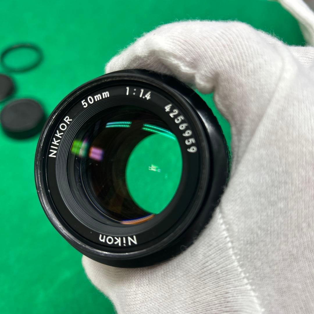 Ai NIKKOR 50mm f1.4 レンズ