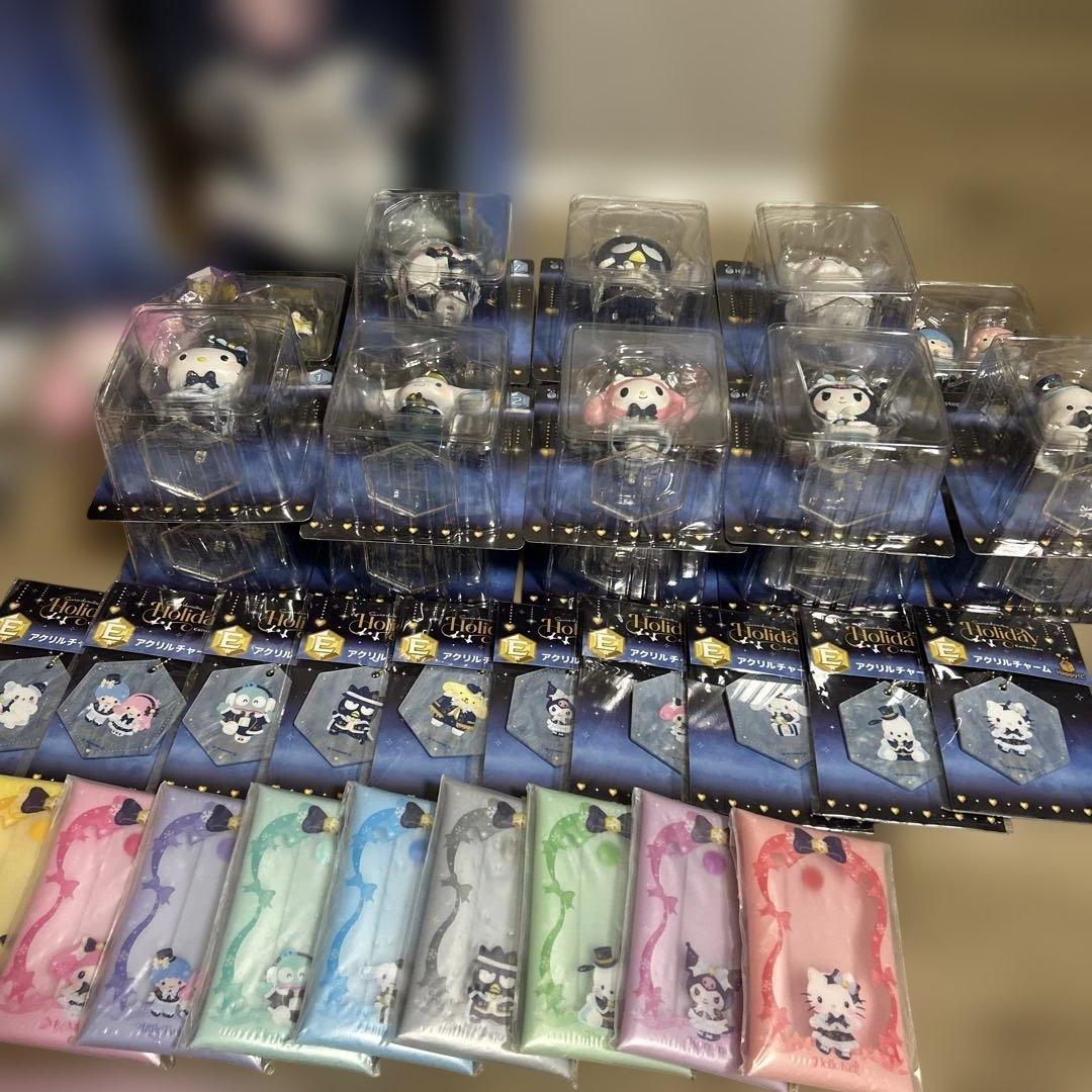 サンリオHappyくじ特賞BIG!クロミぬいぐるみ　ラストワンセミコンプ　70個