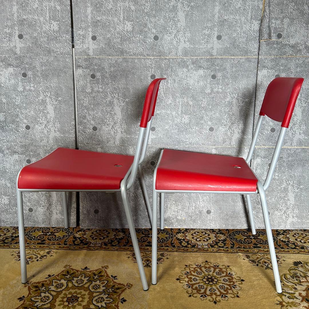 ꧁Calligaris カリガリス꧂sorbetto スタッキングチェア4脚