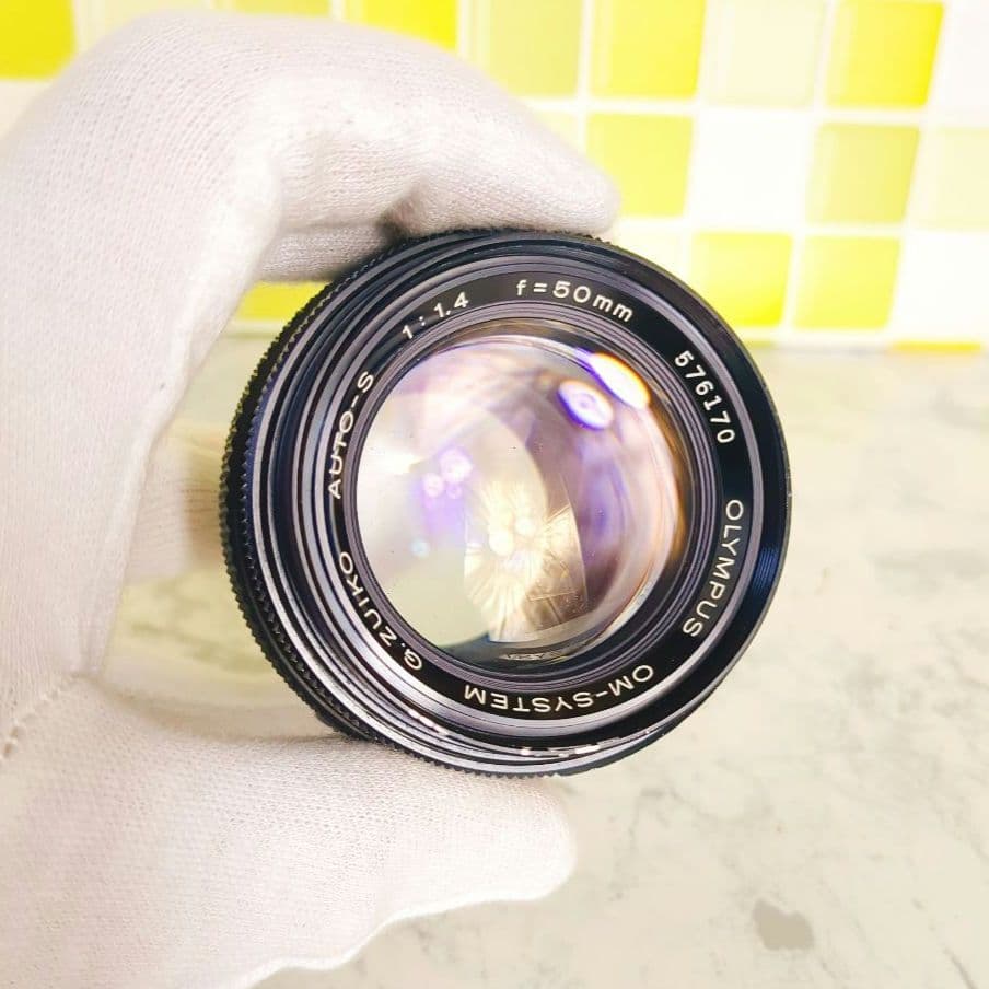 OLYMPUS オリンパス G.ZUIKO 50mm f1.4 単焦点 レンズ