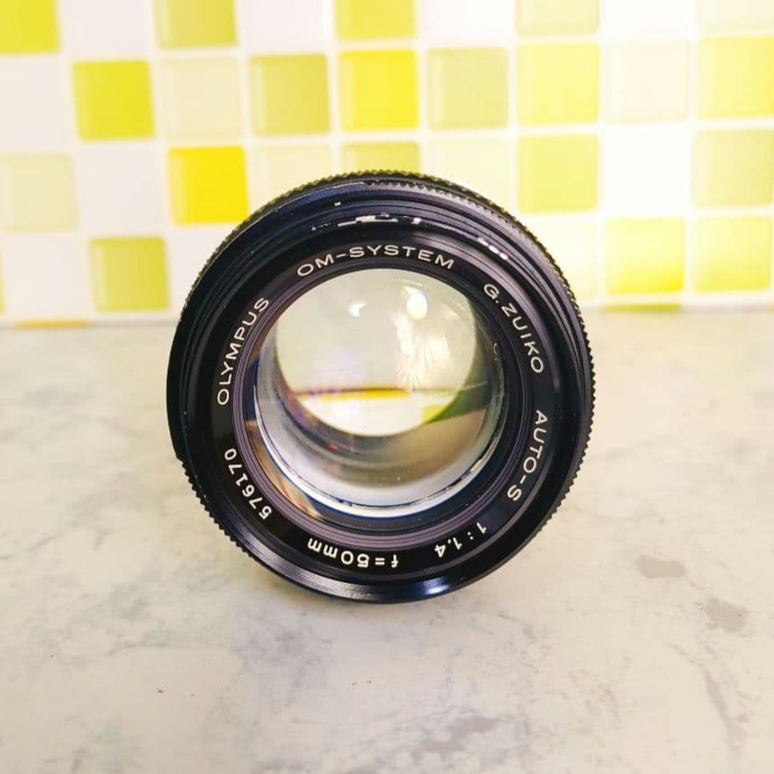 OLYMPUS オリンパス G.ZUIKO 50mm f1.4 単焦点 レンズ