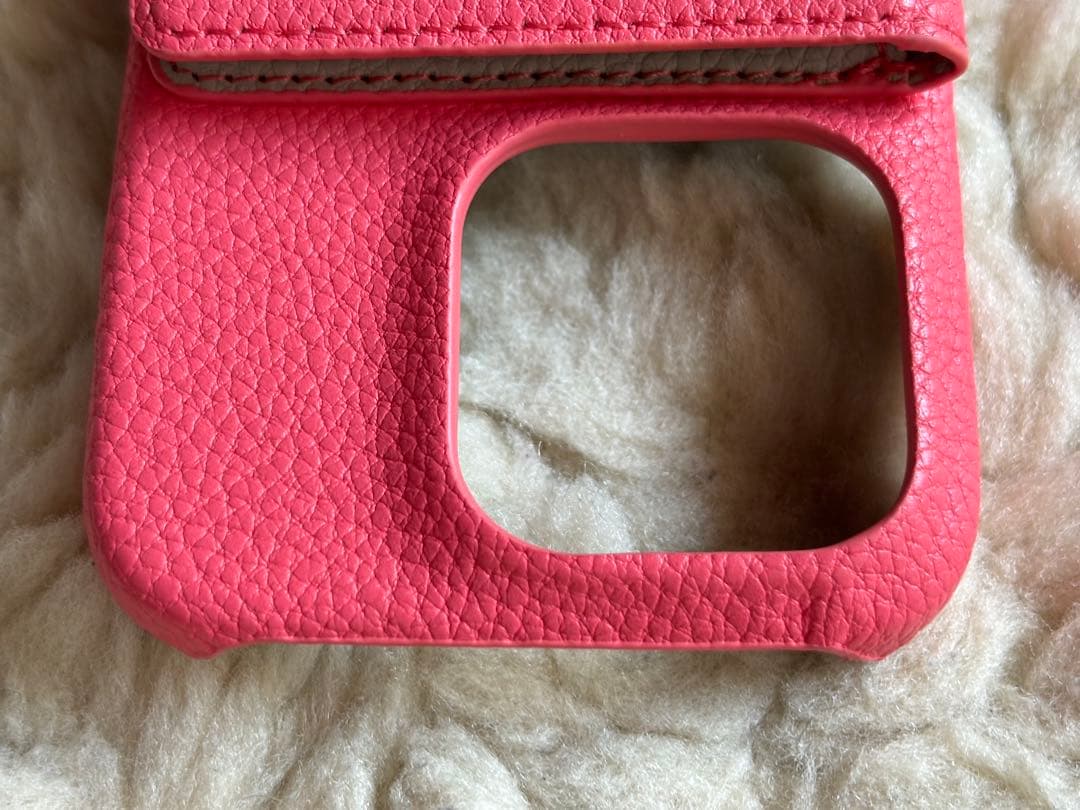 ajew iPhone13pro ピンク カードケース付き