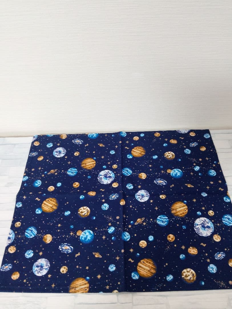 入学準備 6点セット　宇宙柄　ネイビー