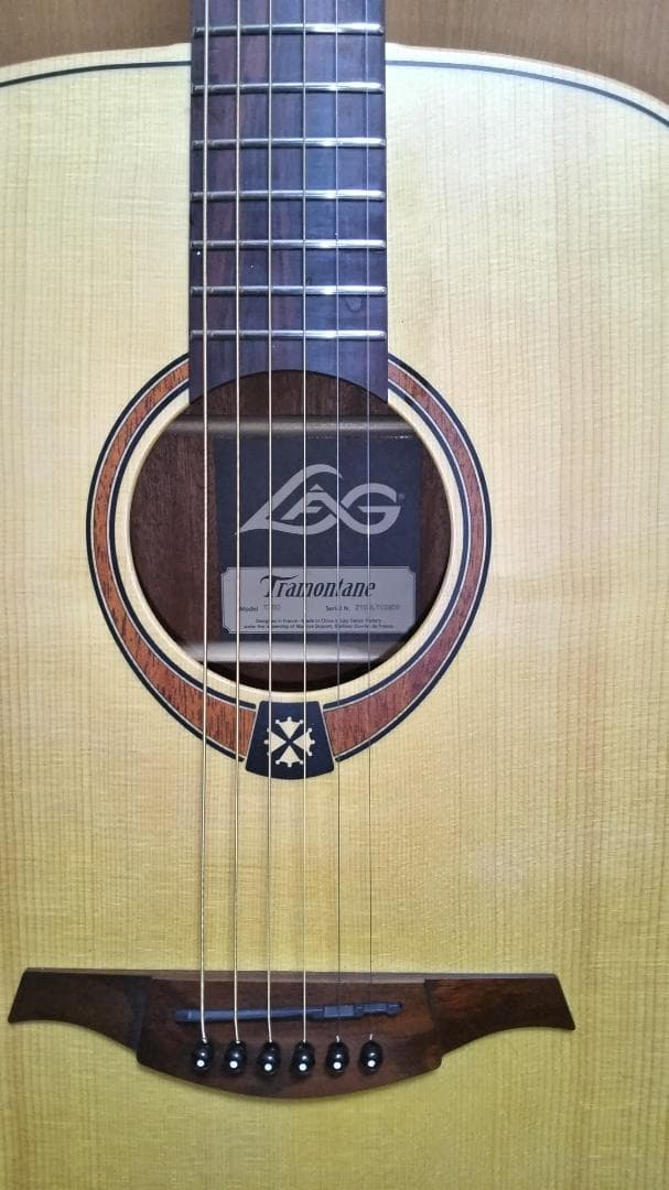 ❤️弦高調整済！「LAG Tramontane T70D 」＋専用ケース